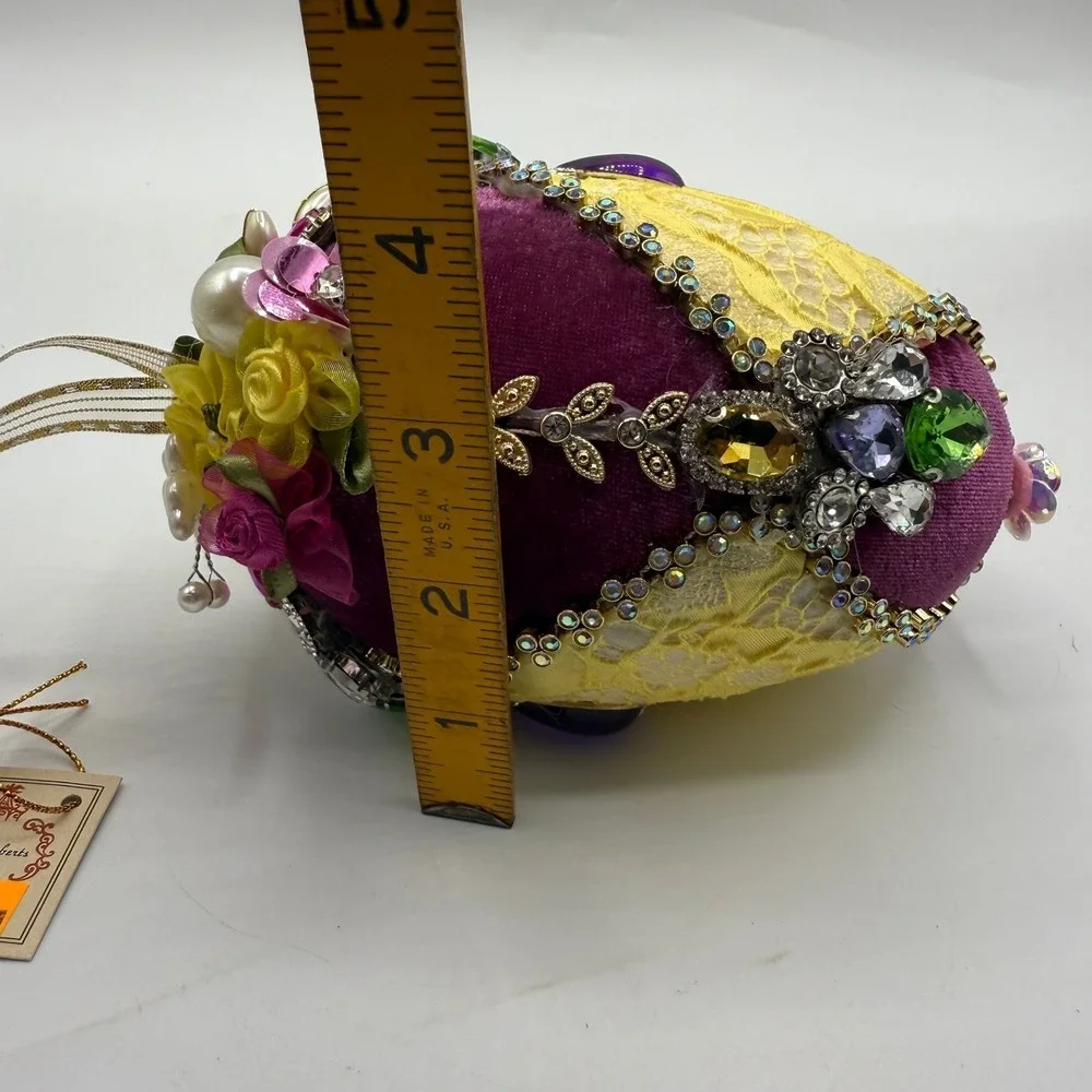 Mark Roberts Heirloom Jeweled Egg #31/250‎ Limited Edition Ornament Holiday